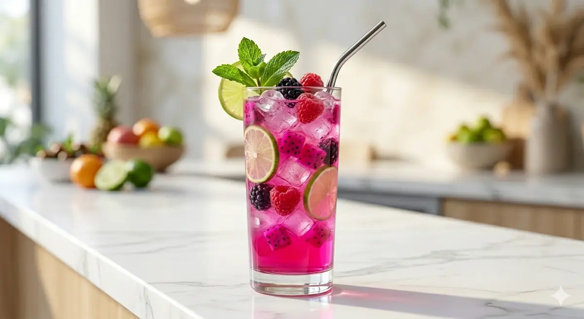 Dragon Fruit Refresher Tea